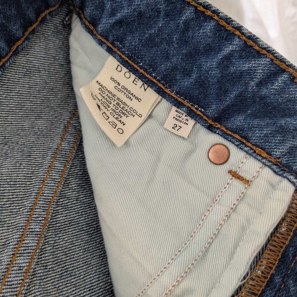Doen Indigo Denim Jeans - Picture 4 of 17